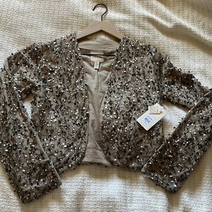 Billabong Cropped length Sequin Jacket